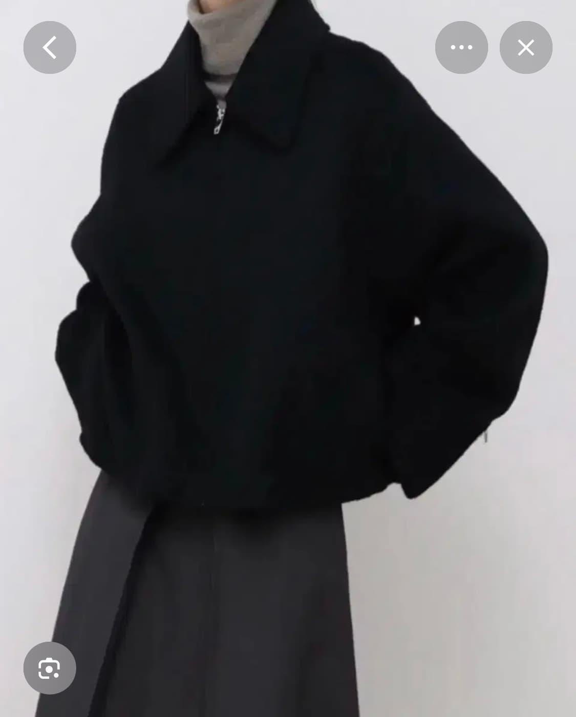 트리밍버드 트라움 숏 집업 상품이미지1