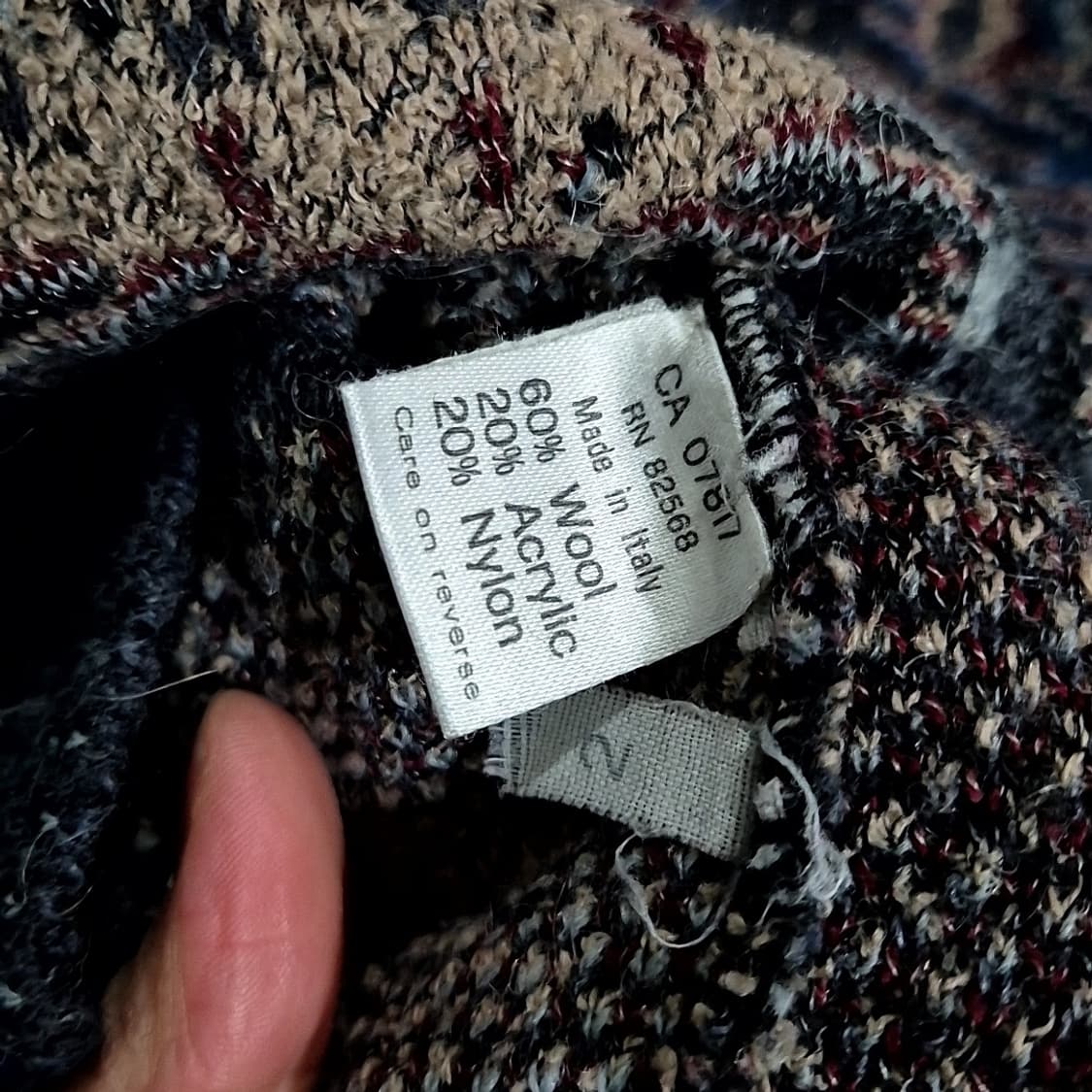 Vintage 패턴니트 상품이미지4