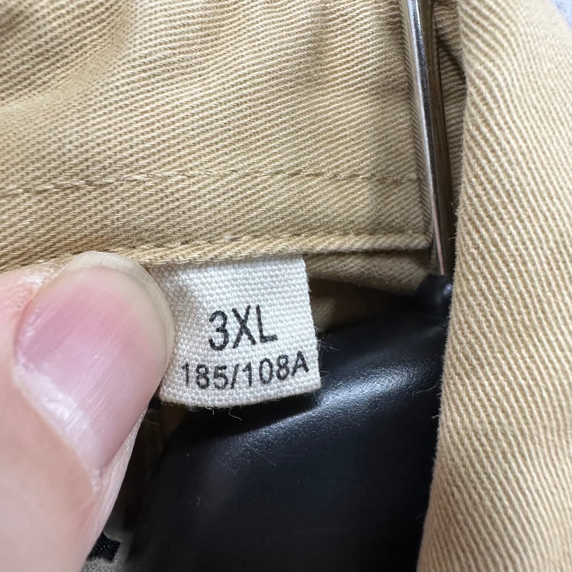 3XL 남자 더블 포켓 헤비 코튼 셔츠 상품이미지5