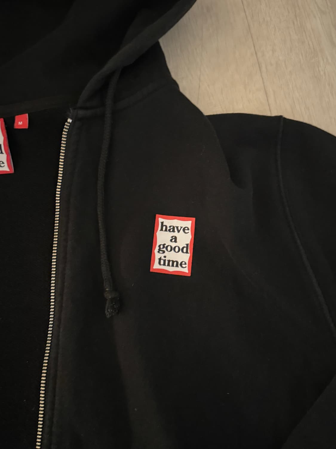 헤브어굿타임 후드집업 m 상품이미지2
