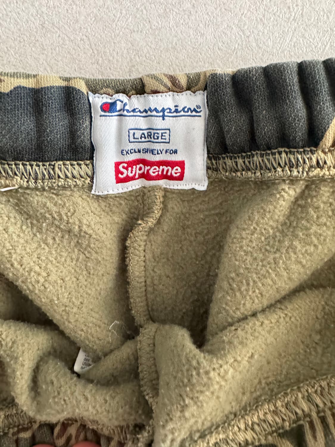 슈프림 x챔피언, 폴라텍 플리스 팬츠 상품이미지2