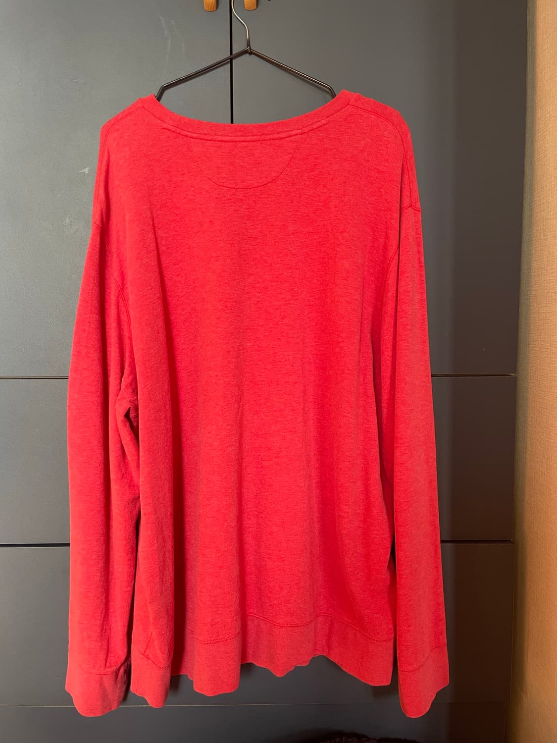 폴로 핑크 코튼 풀오버 롱슬리브 상품이미지4