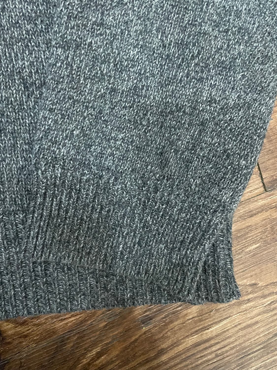 폴로 랄프로렌 하프집업 반집업 니트 스웨터 챠콜 상품이미지5