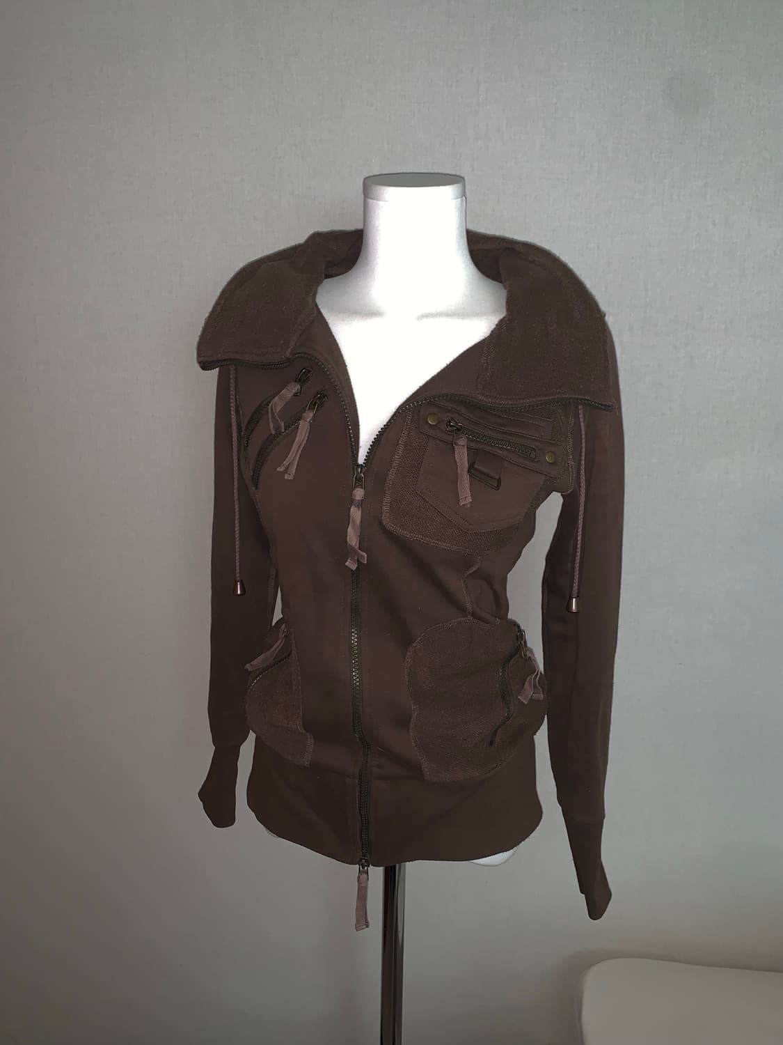 빈티지 y2k 집업 원피스 상품이미지2