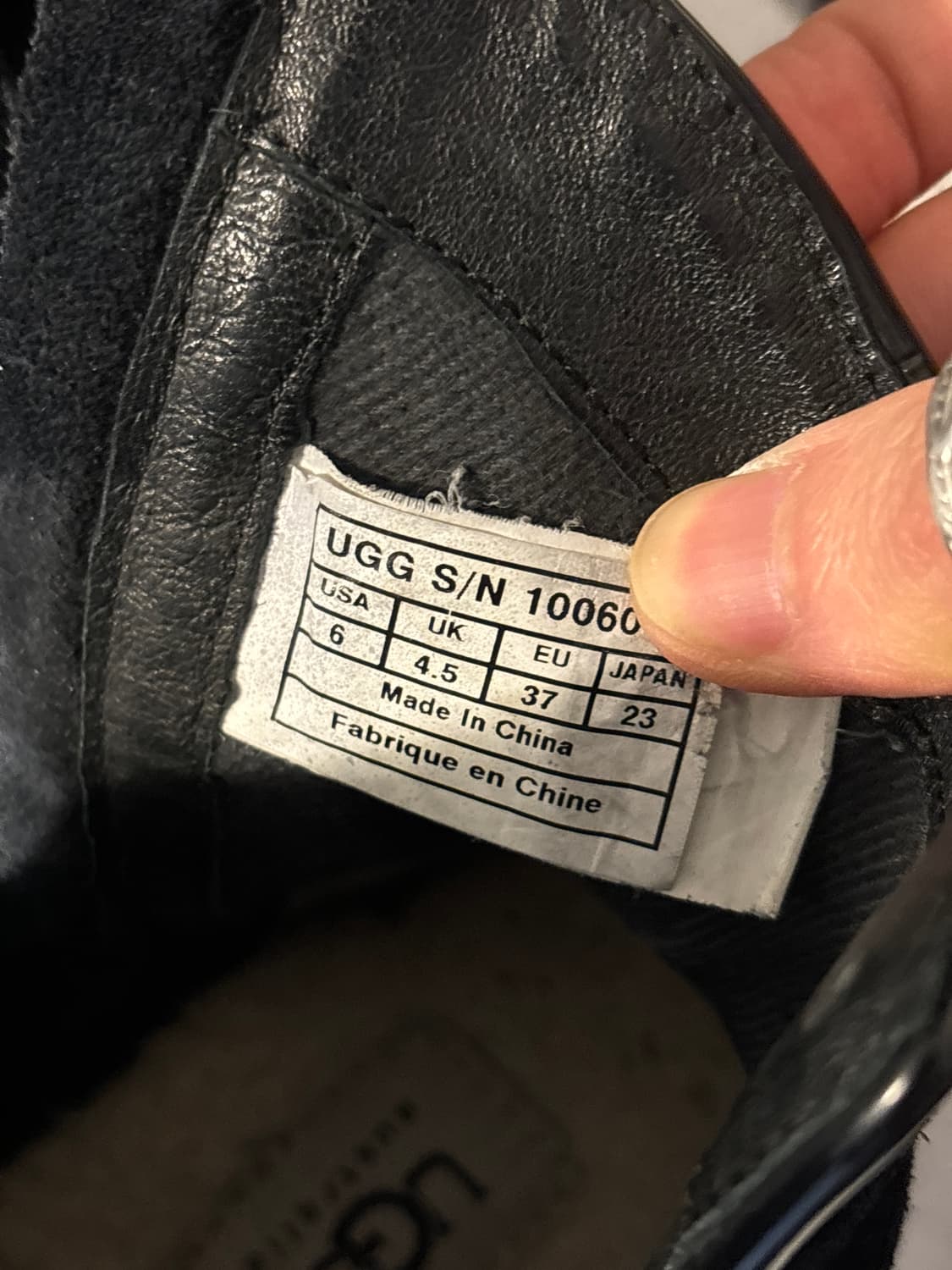 어그 스웨이드 버클 앵클 부츠 상품이미지8