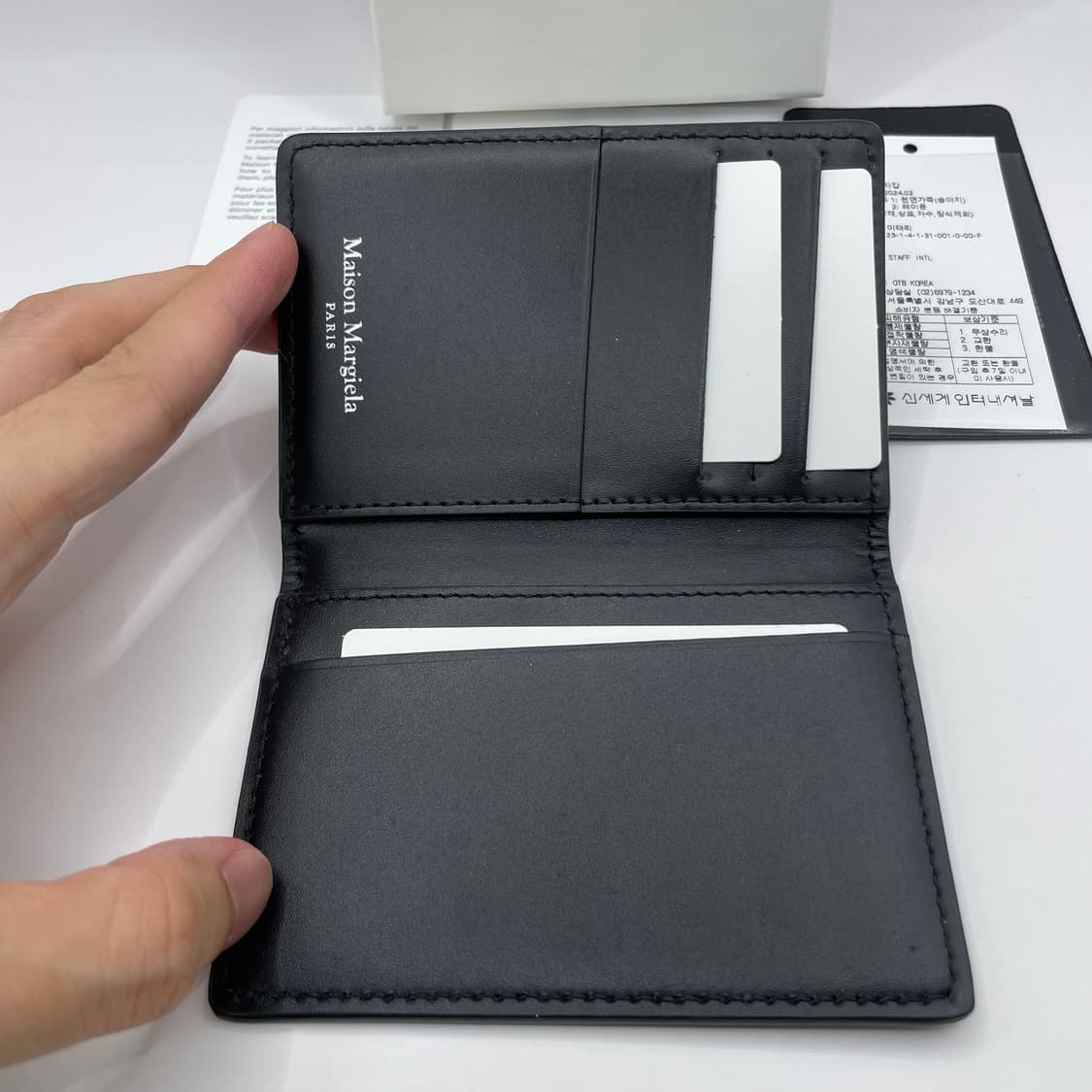 메종 마르지엘라 포스티치 폴드 카드지갑 상품이미지7