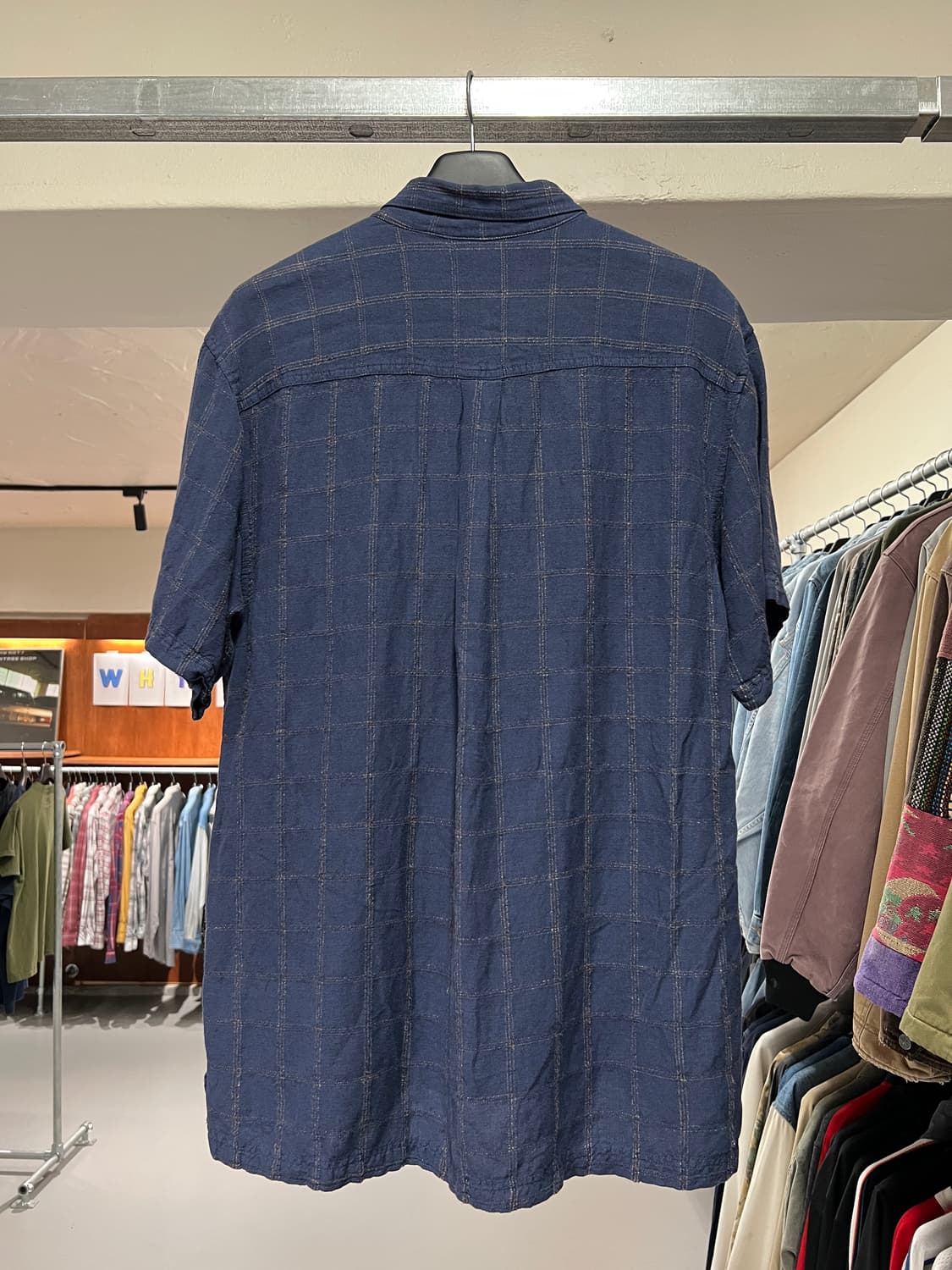 IZOD 반팔 체크 셔츠 상품이미지3