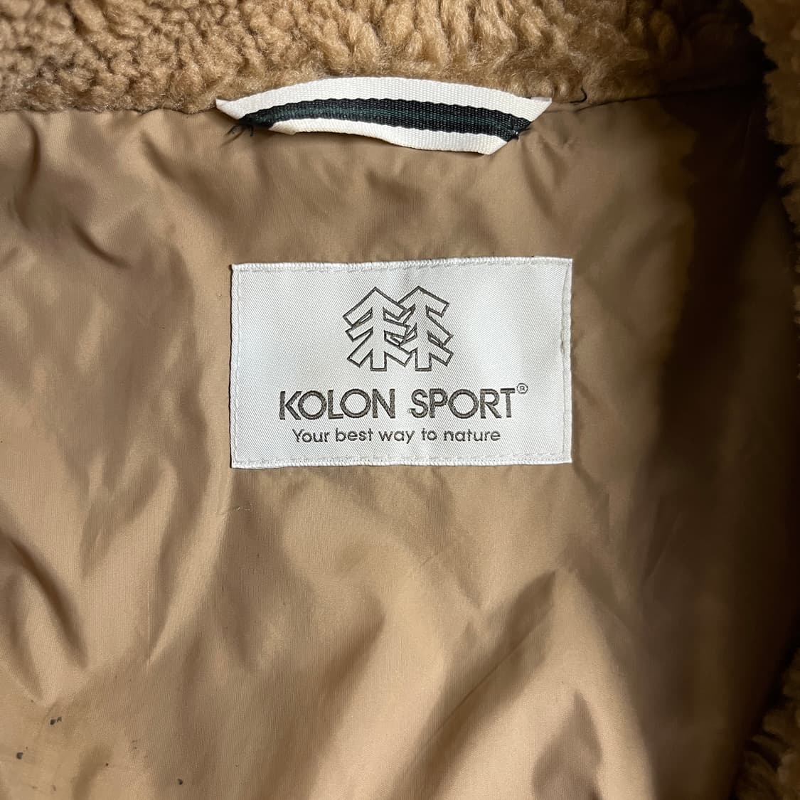 코오롱 스포츠 플리스 집업 상품이미지5