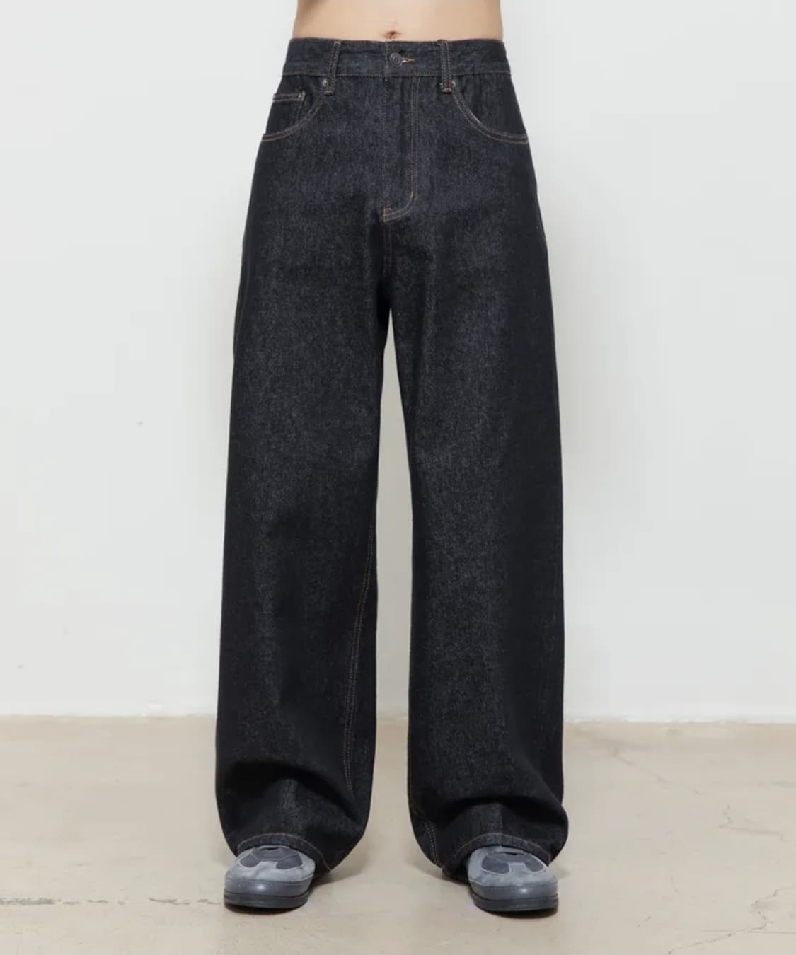 비긴 202 세미플레어 데님팬츠 [논페이디드 인디고] 3사이즈 상품이미지2