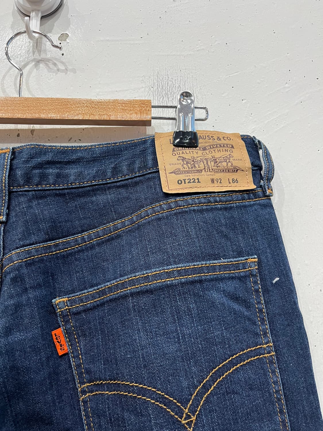 리바이스 오렌지탭 OT221 데님팬츠 상품이미지4