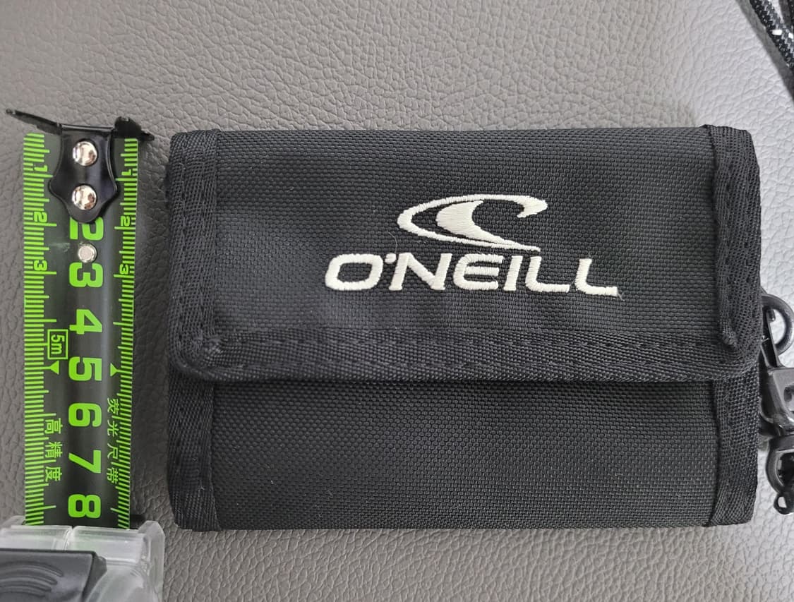 오닐(O'Neill) 목걸이 카드 코인 지갑 블랙 상품이미지7