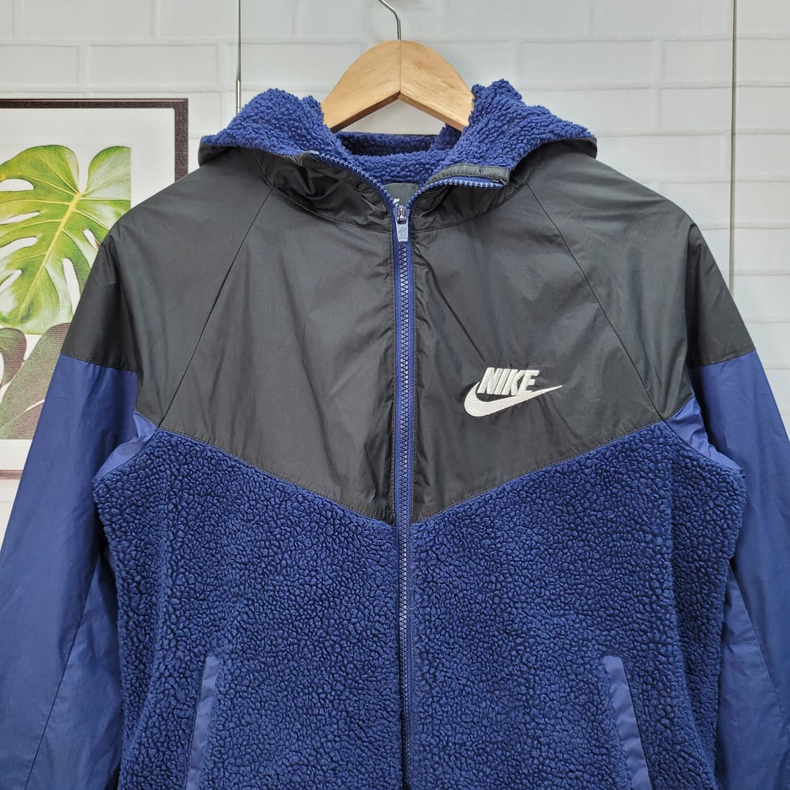 NIKE 나이키 원드러러 후리스 후드 집업 자켓 점퍼 55사이즈 상품이미지2