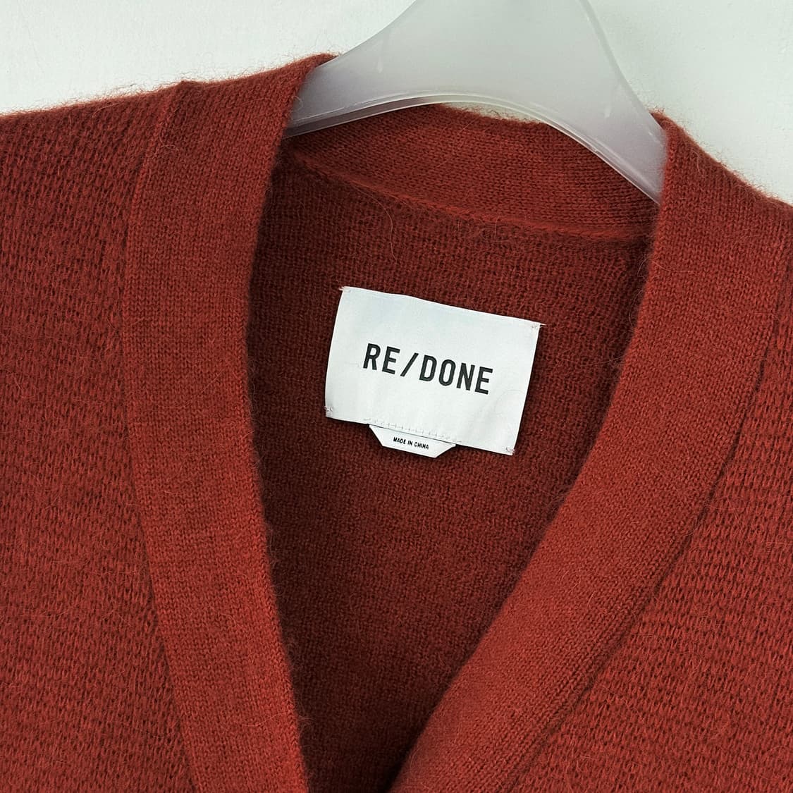 리던 알파카 울 크롭 니트 가디건 상품이미지3