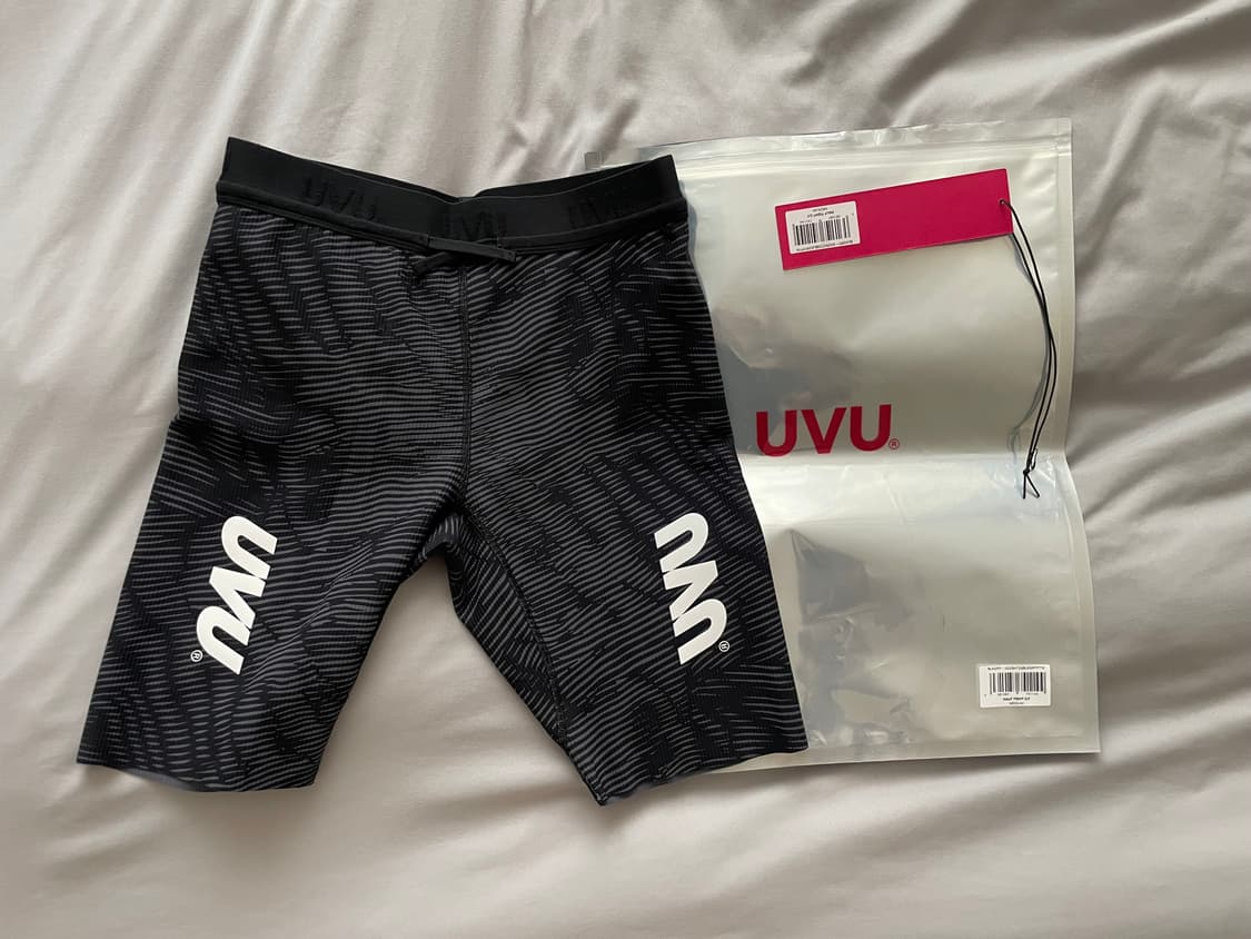 [m] UVU 하프 타이즈 2.0 블랙 그레이 상품이미지1