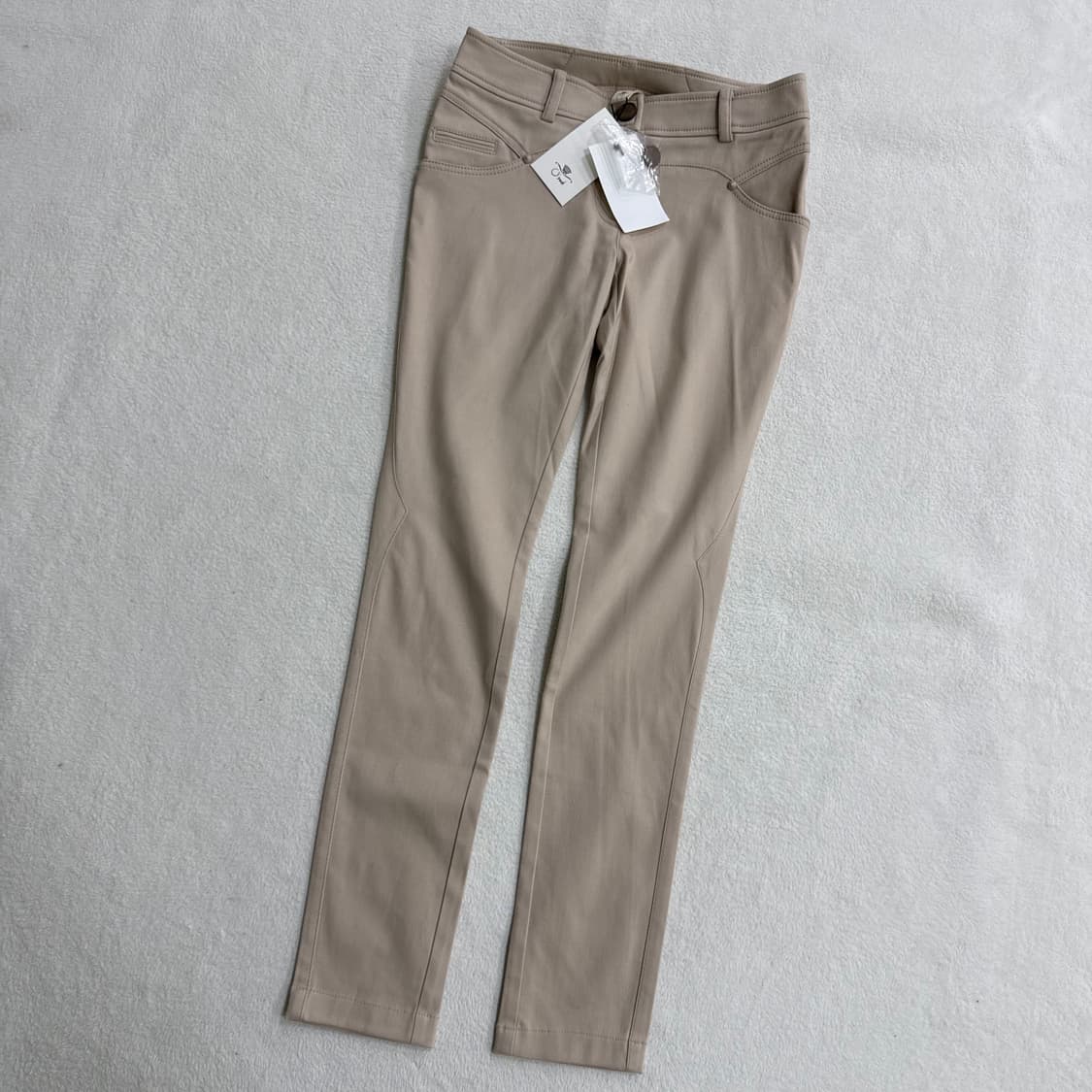 55 오즈세컨 베이지 스키니 팬츠 0406T 상품이미지1