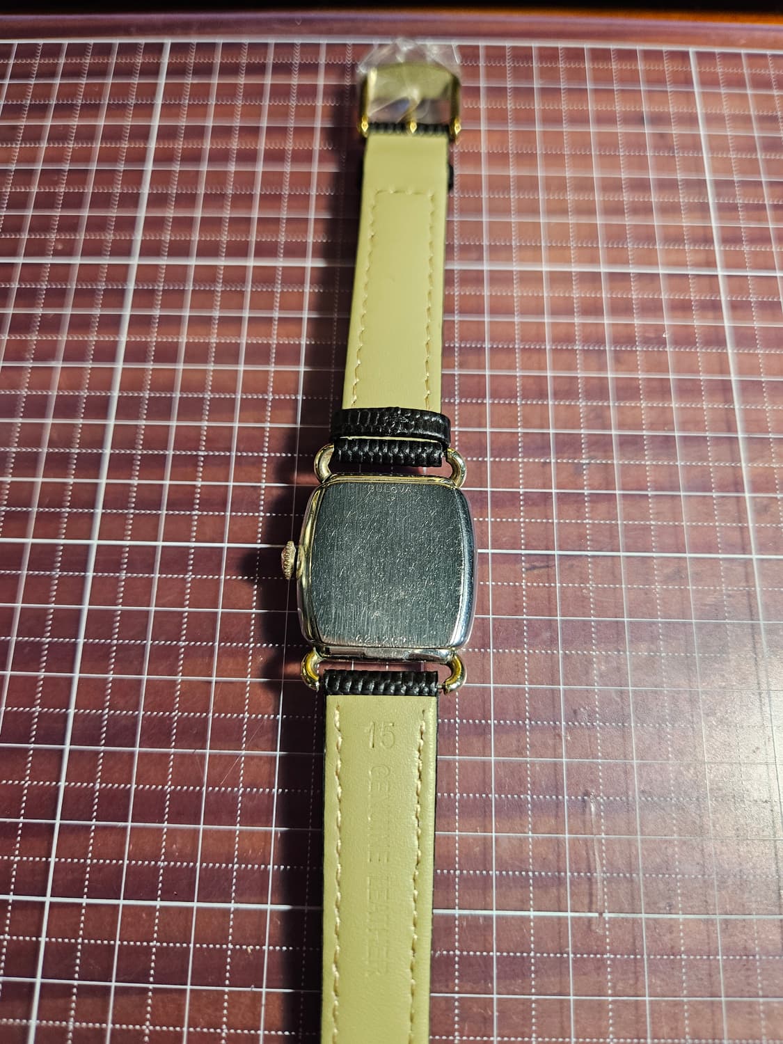 1950s 금장 부로바 빈티지 수동 핸드와인딩 시계 상품이미지4