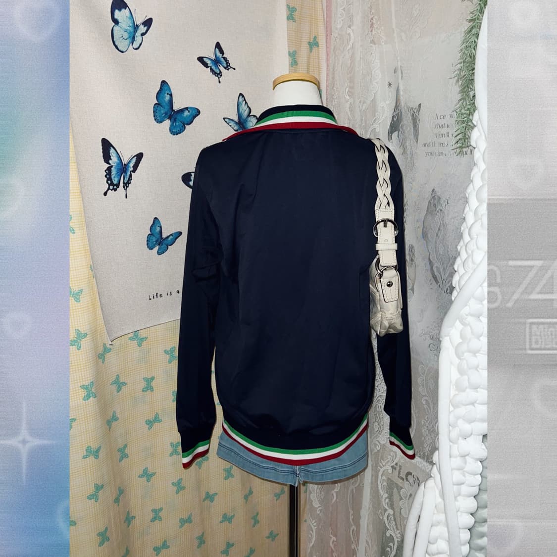 데상트 바이커 무드 투웨이 집업 상품이미지7