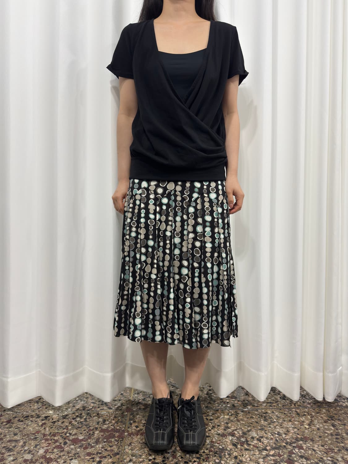 design pleats skirt 상품이미지1