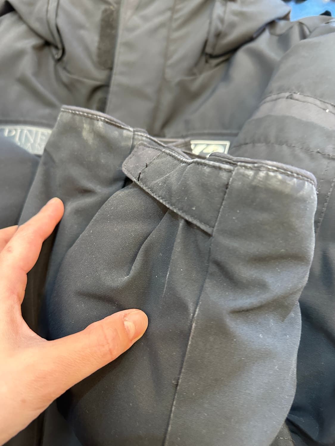 100) k2 알파인 팀 오리털 패딩 블랙 상품이미지6