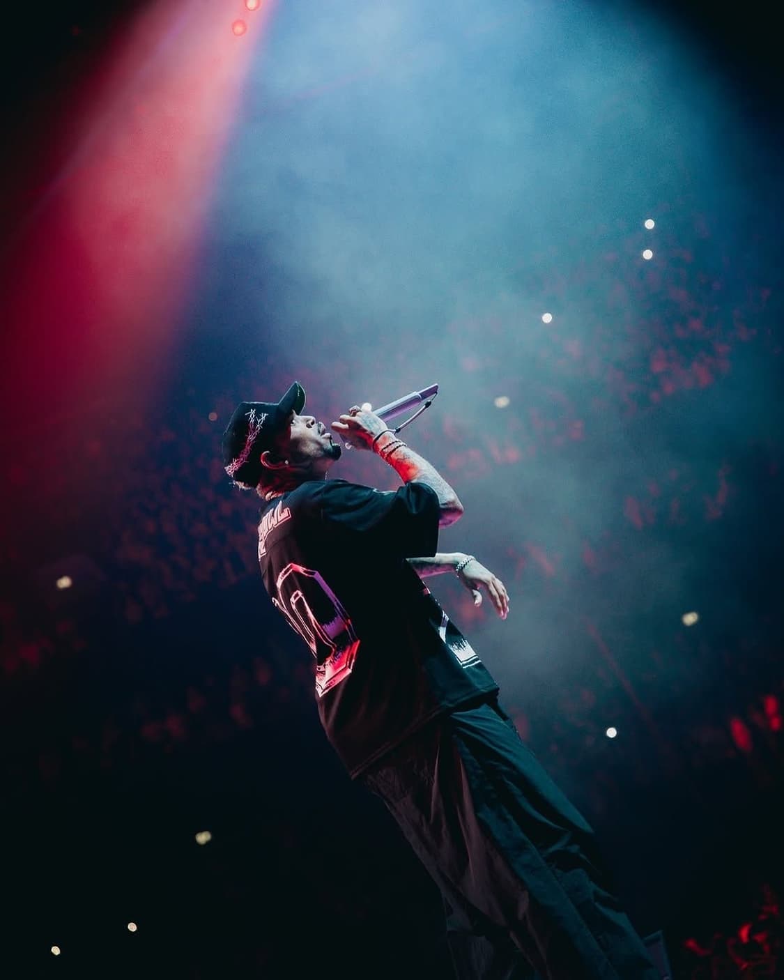 크리스브라운 KTH-LA 킬더하이프 업사이드다운 가시왕관 스냅백 모자 상품이미지2