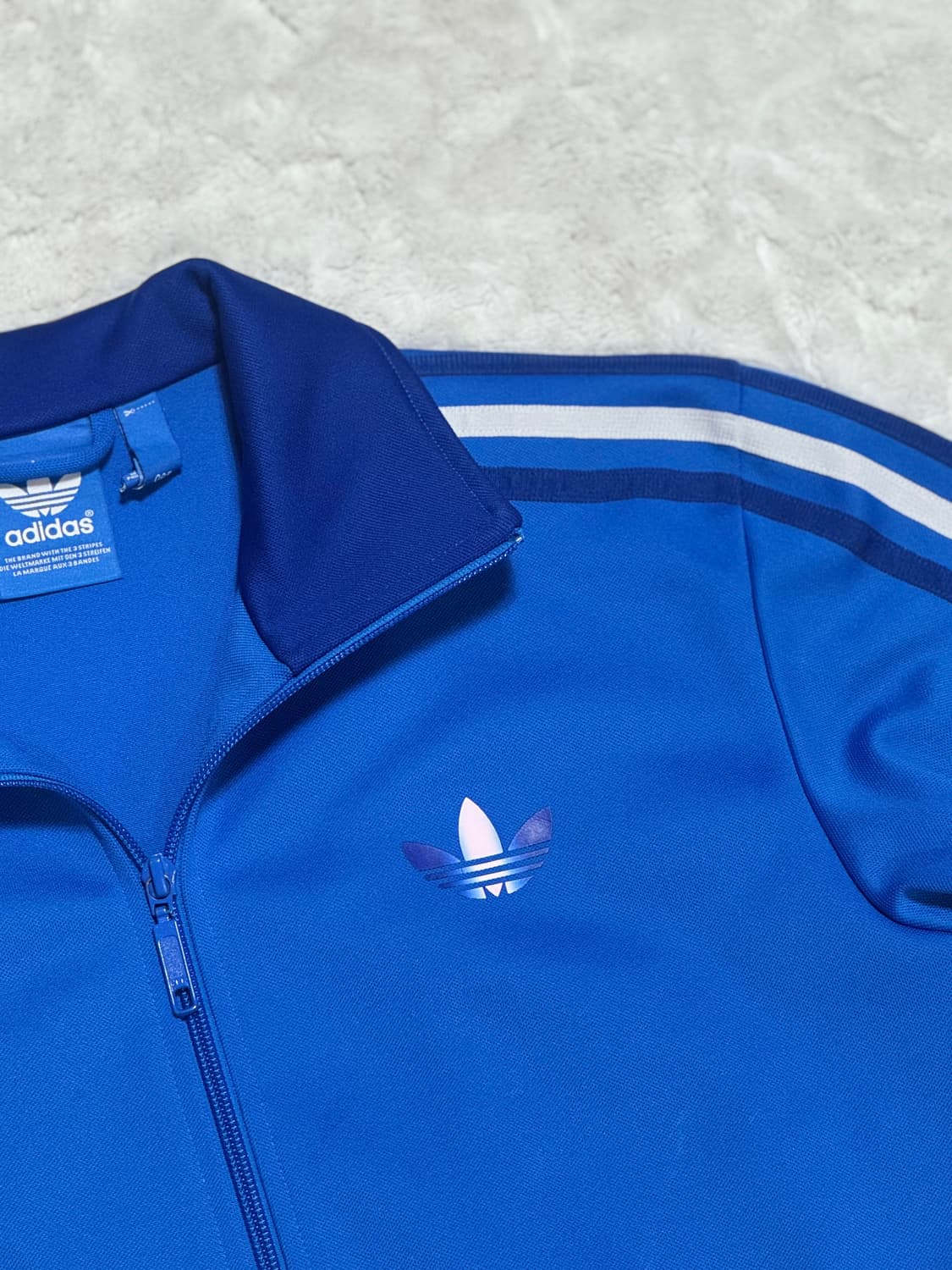 아디다스 파이어버드 빈티지 블루 져지 상품이미지3