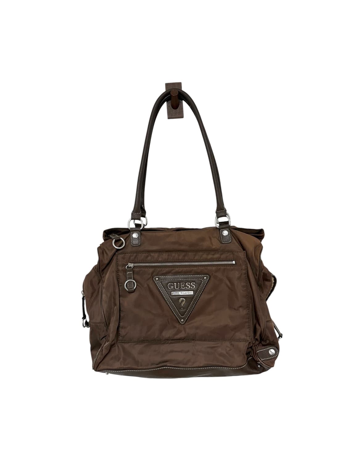 게스 브라운 숄더백 상품이미지1