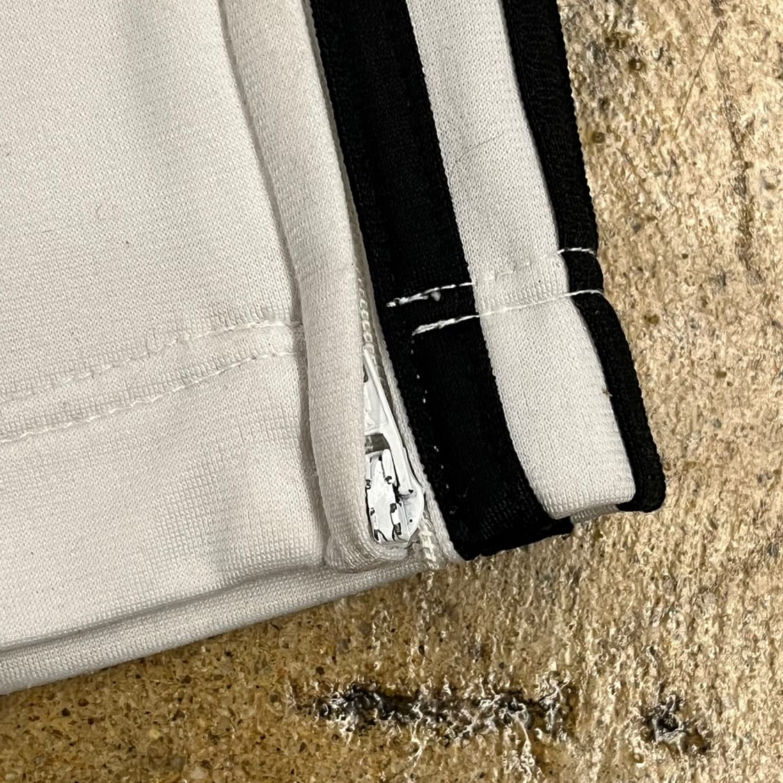 [정품/S] 아디다스 삼선 트레이닝 바지 화이트 b10 상품이미지6