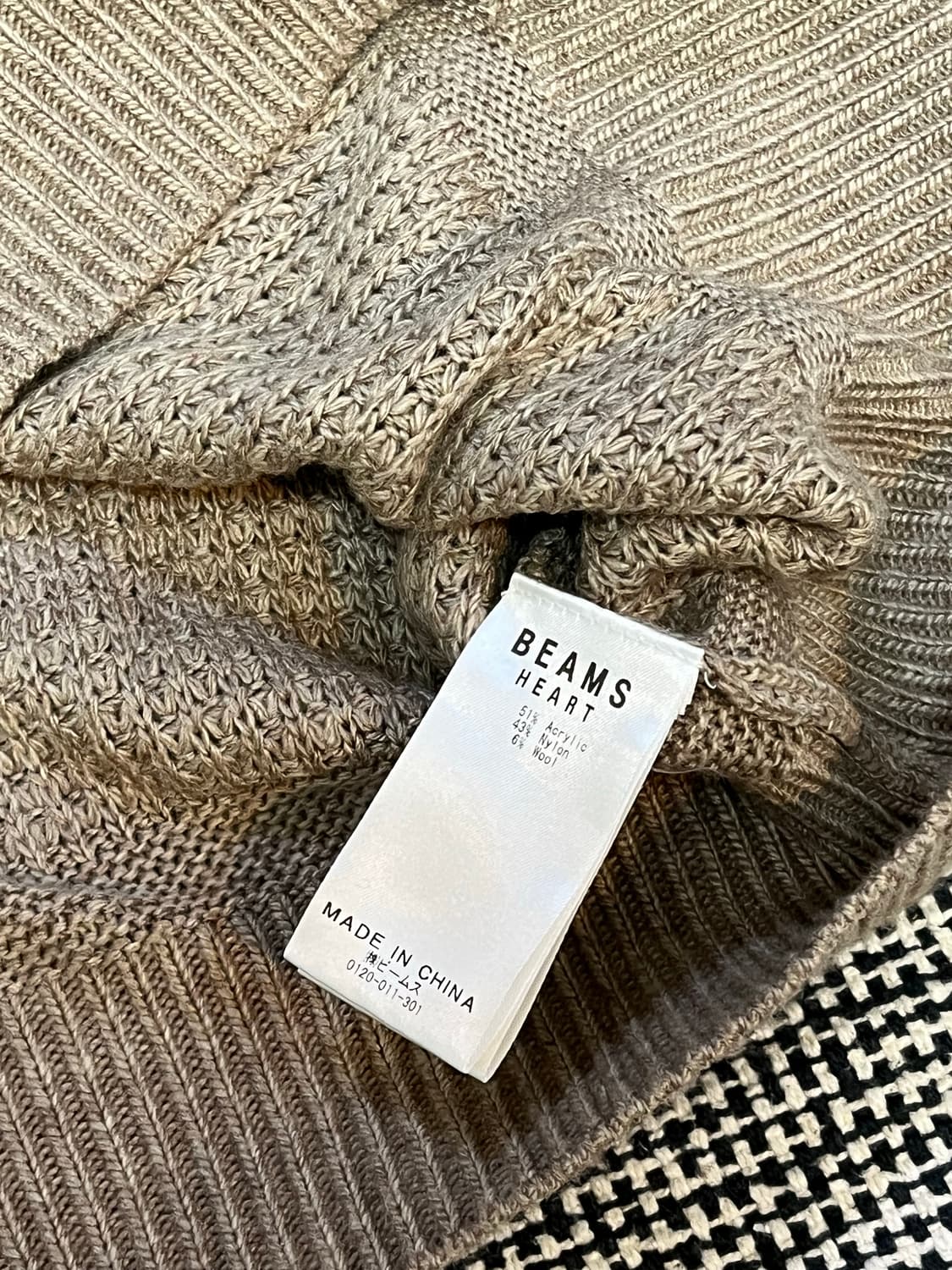 빔즈 와플 니트 상품이미지3