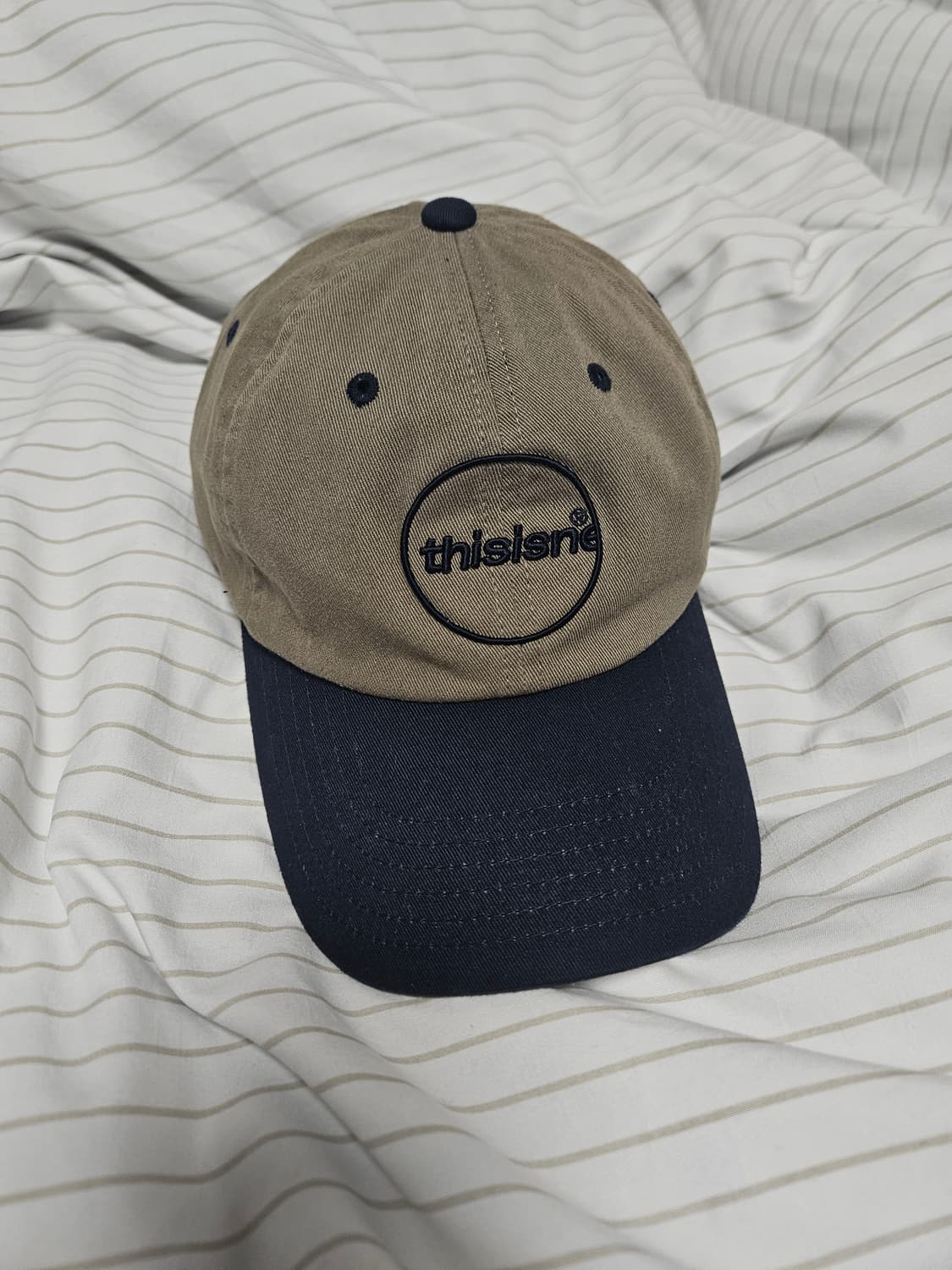 디네댓 투톤 볼캡 OS 상품이미지1