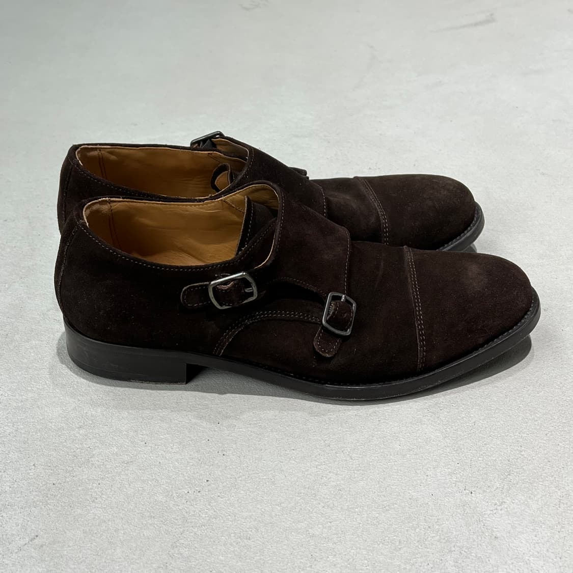 마시모두띠 스웨이드 몽크 스트랩 슈즈 s09288 상품이미지5