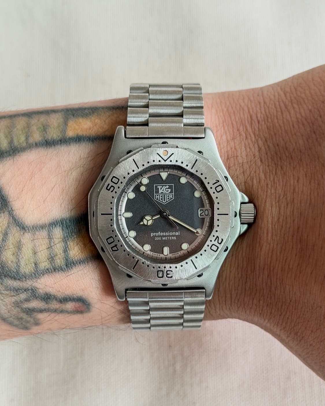 태그호이어3000 그레이 다이얼 36mm 상품이미지4