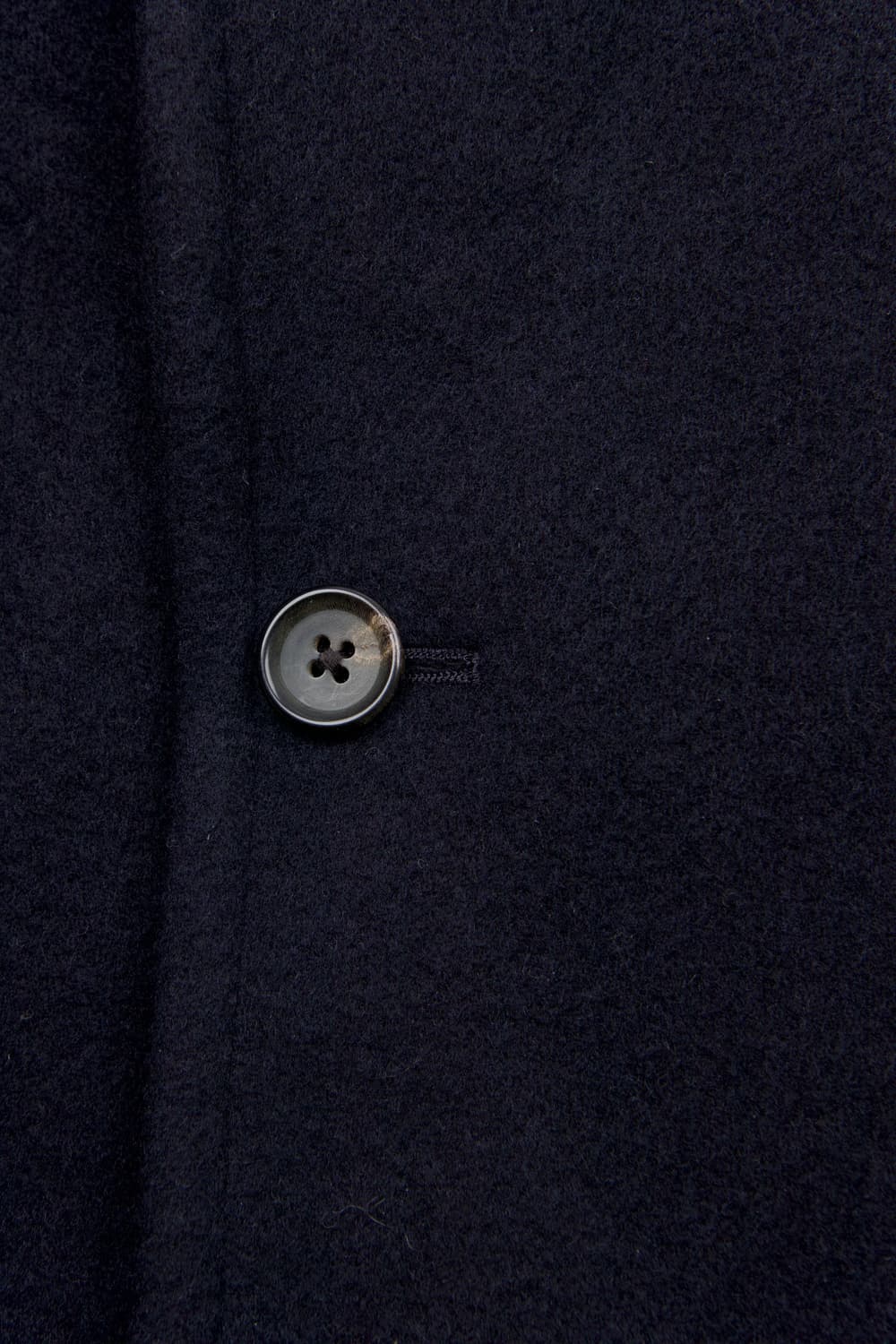  Blurhms 울 멜튼 피코트 다크 네이비 상품이미지7