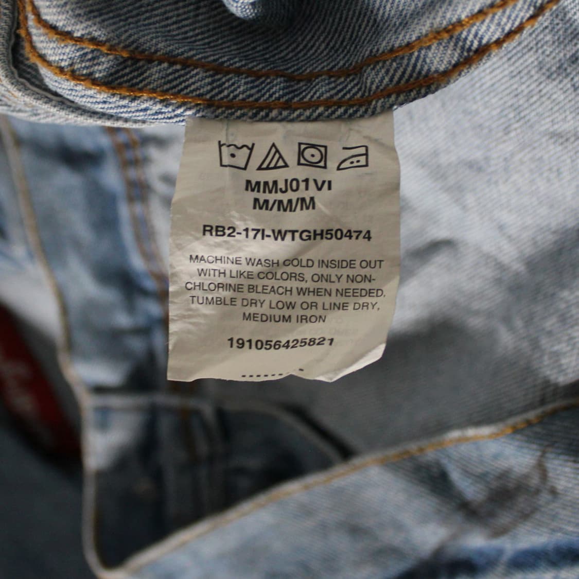 Wrangler  랭글러 데님 트러커 자켓 L027 상품이미지7