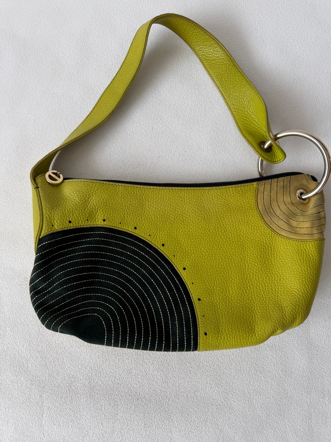 Pre owned 레더 숄더백 상품이미지2