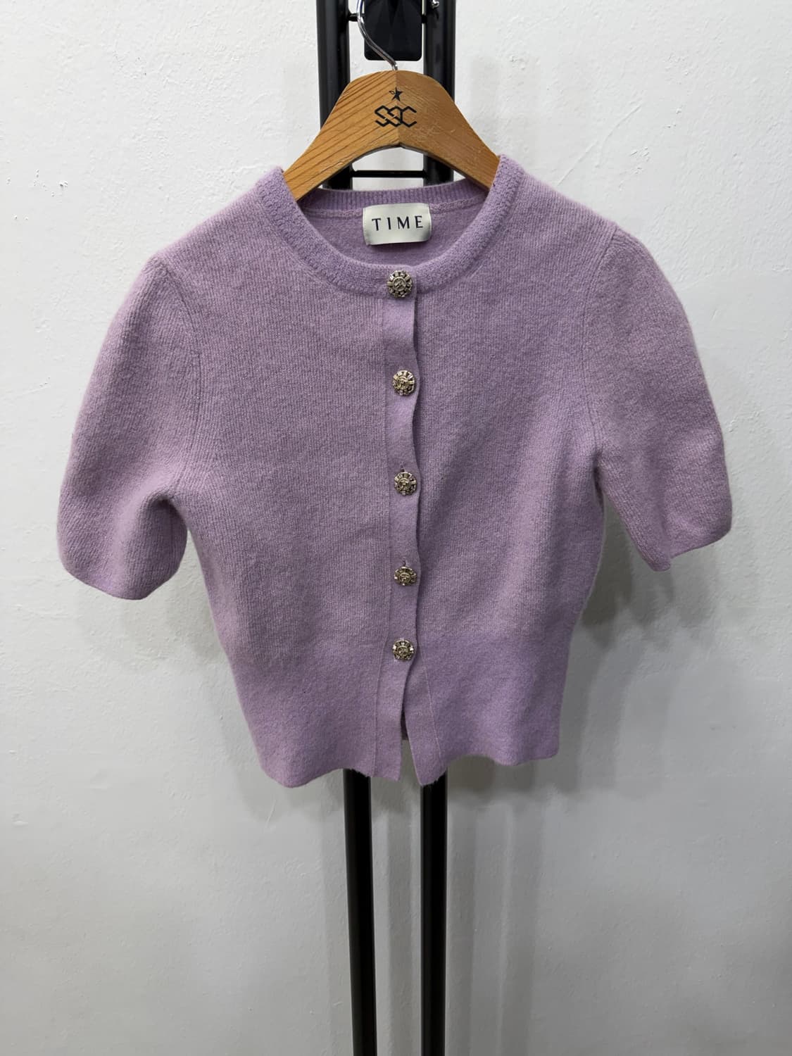 정품) TIME 타임 한섬 24ss 라일락 가디건 85 상품이미지1
