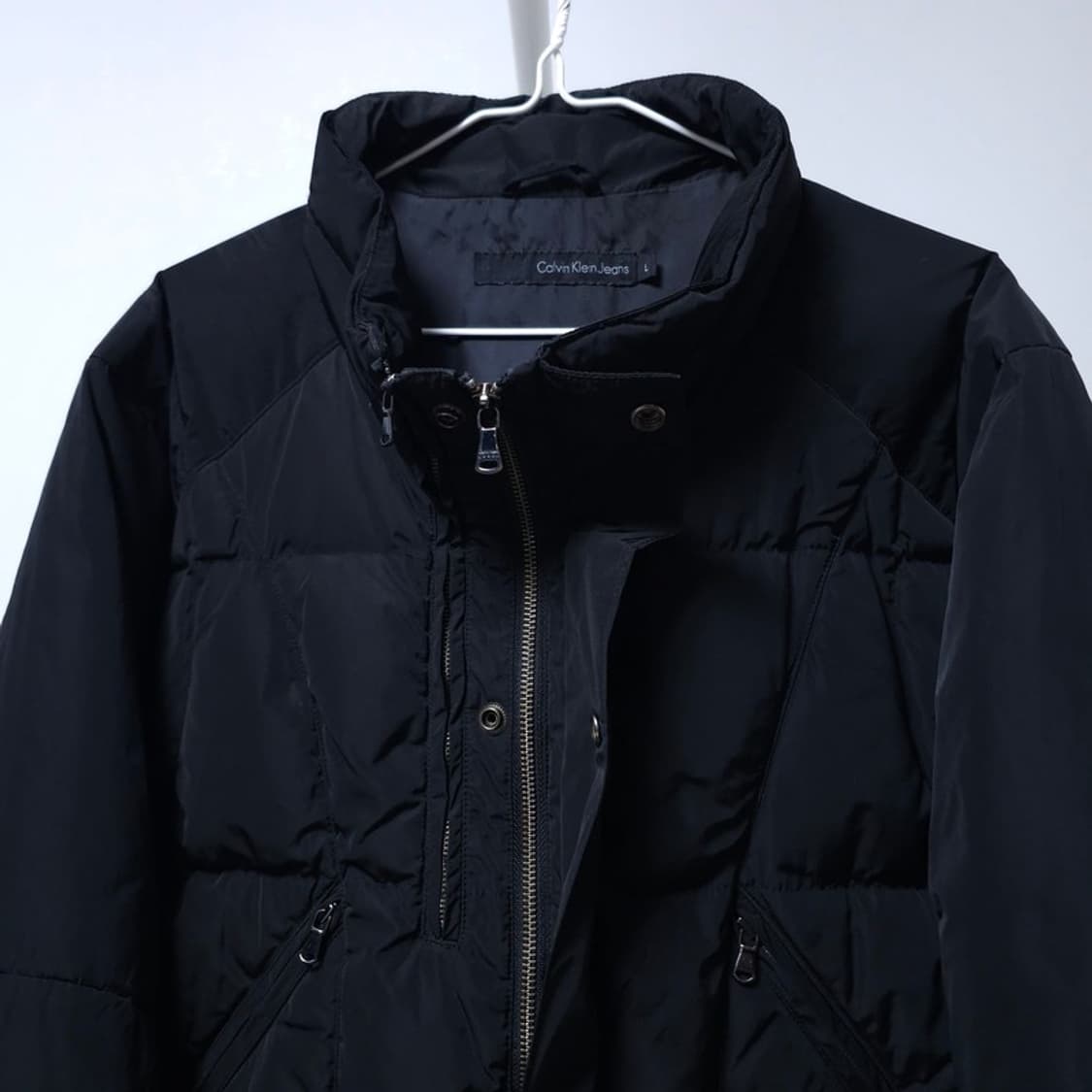 CK 캘빈클라인 더블 자크 덕다운 패딩 L 상품이미지4