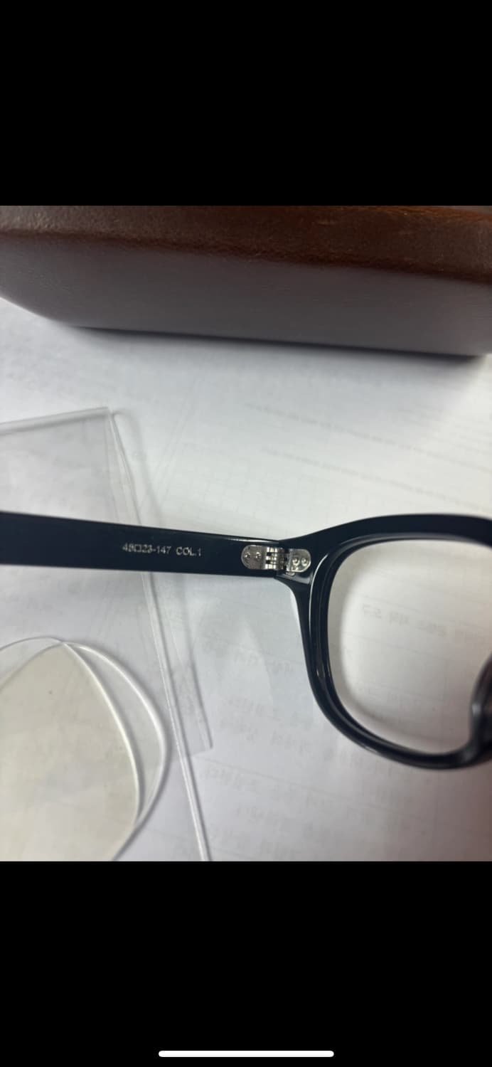 앰버옵티컬 RETO 45 블랙 뿔테 안경 상품이미지6