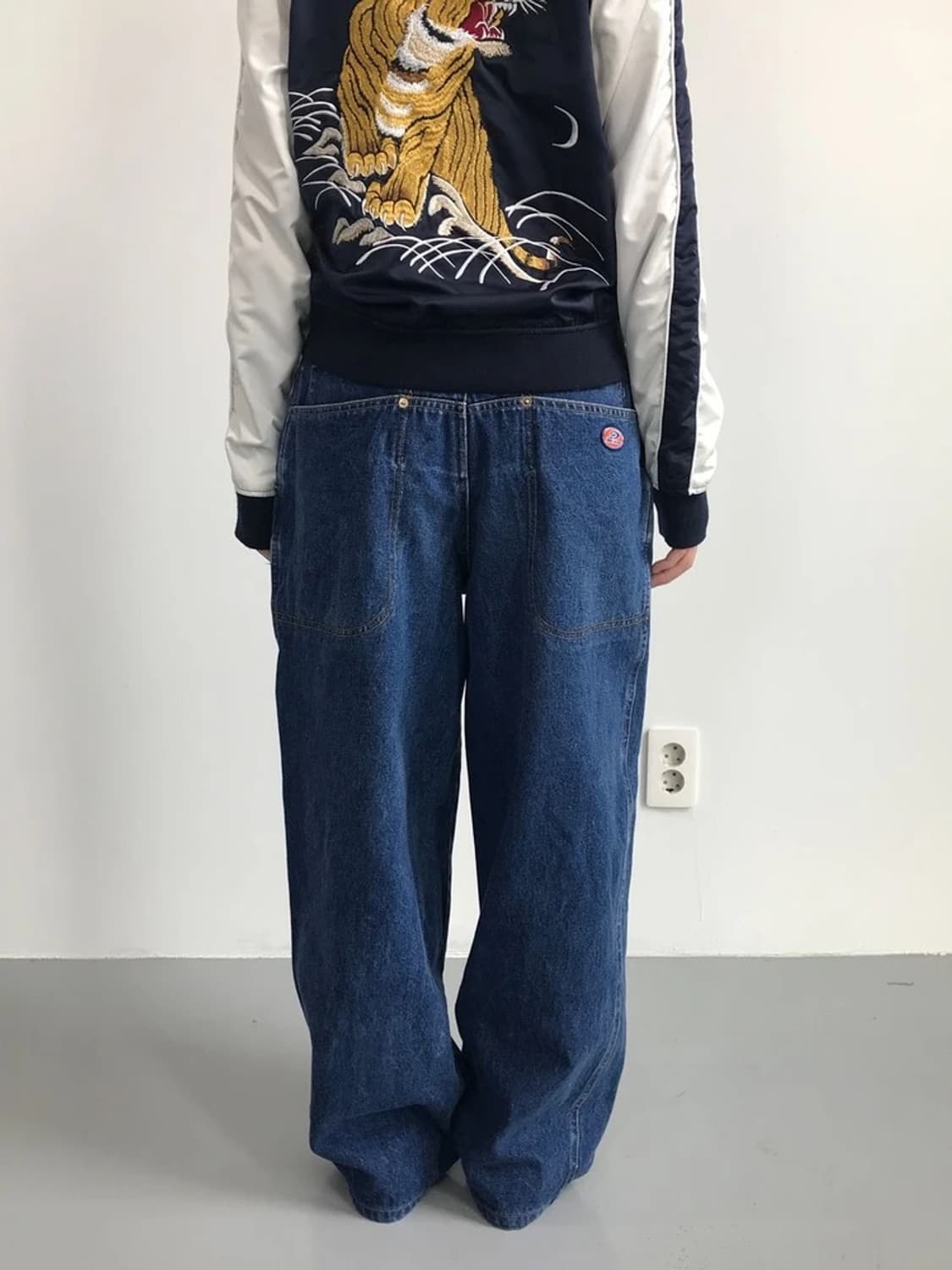 PIKO Y2K Wide Denim Pants 상품이미지3