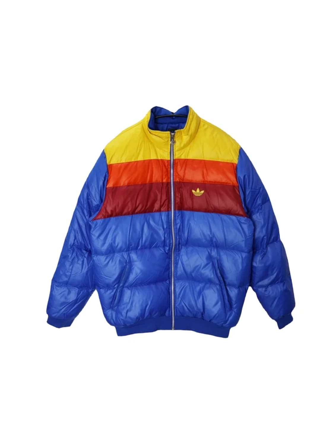 아디다스 컬러블록 오리털 패딩 점퍼 상품이미지4