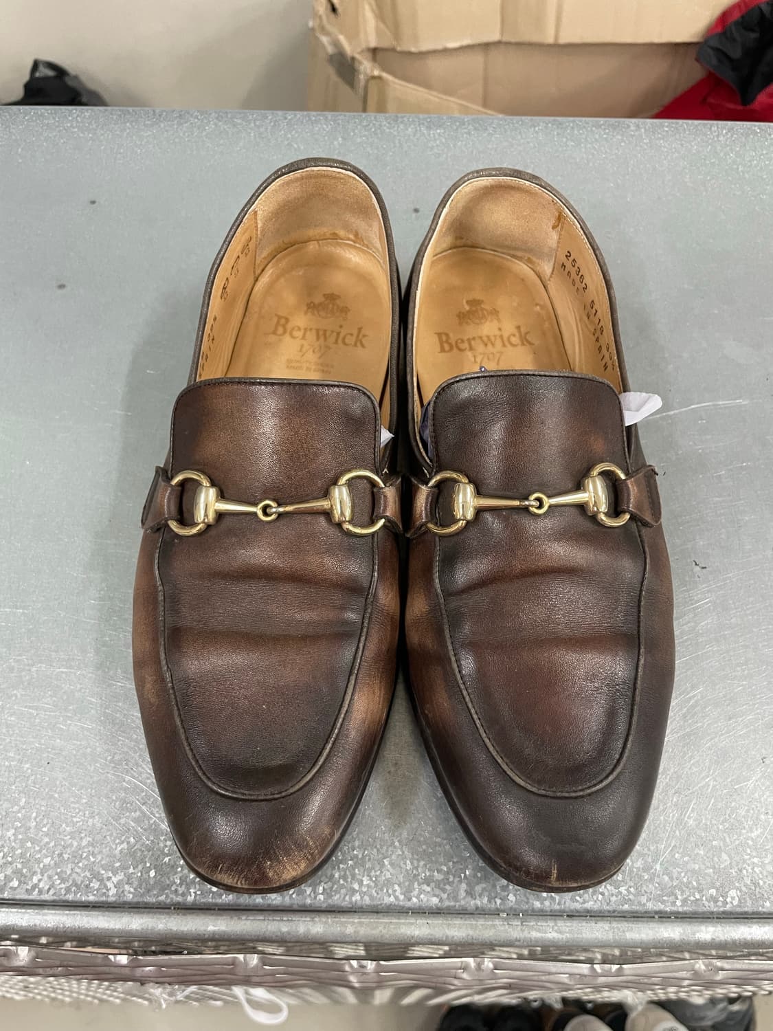 버윅 5605 레더 로퍼 39.5 상품이미지5