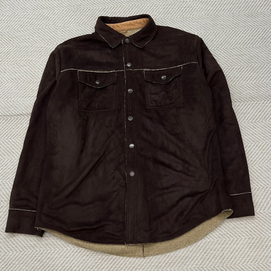 타미힐피거 스웨이드 자켓 r2691 상품이미지1