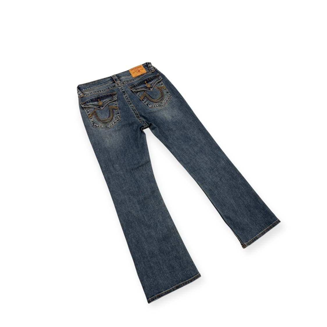 트루릴리전 섹션 스트레이트 데님팬츠 상품이미지1