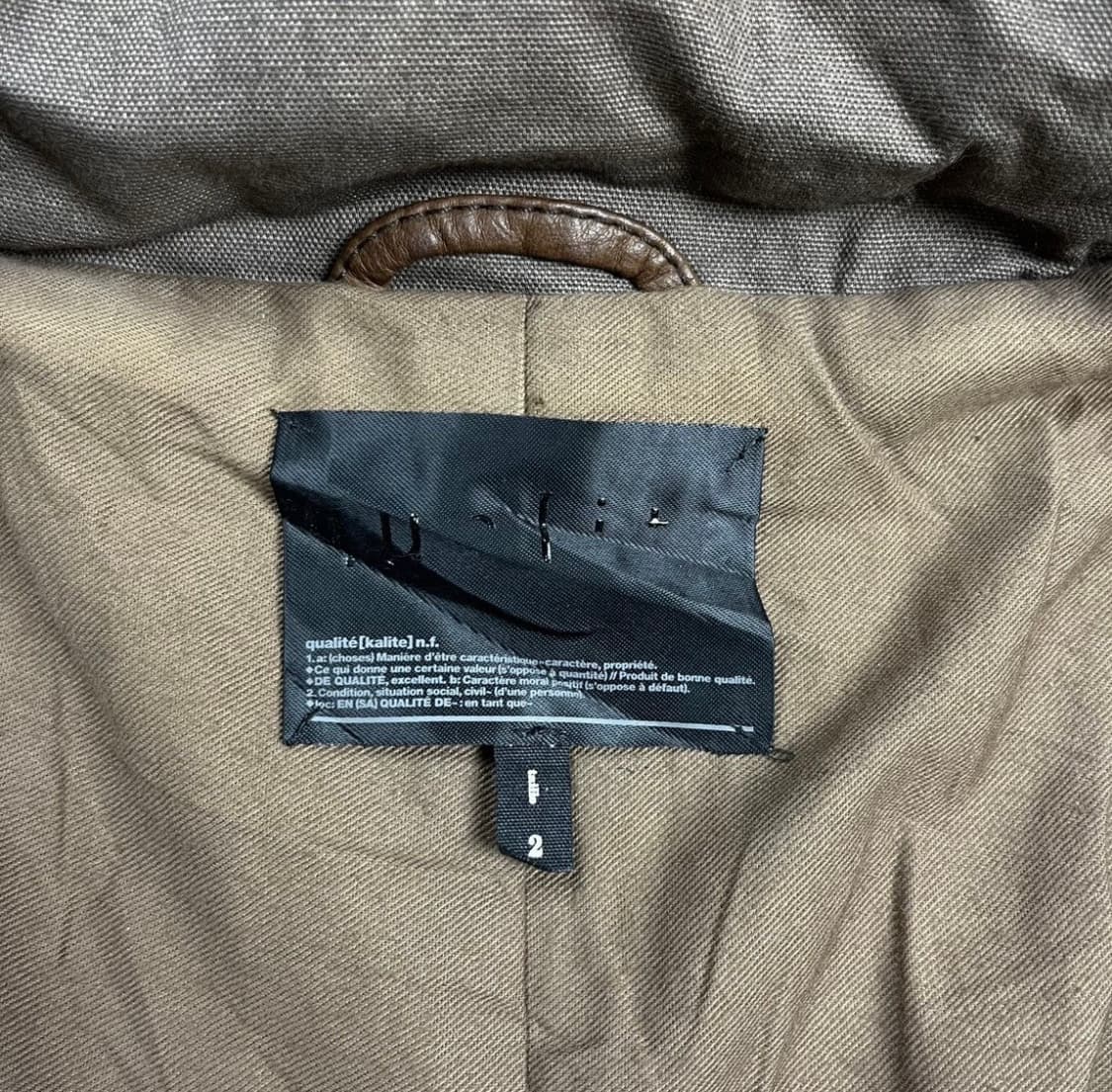 Qualite bono 레더자켓 상품이미지9