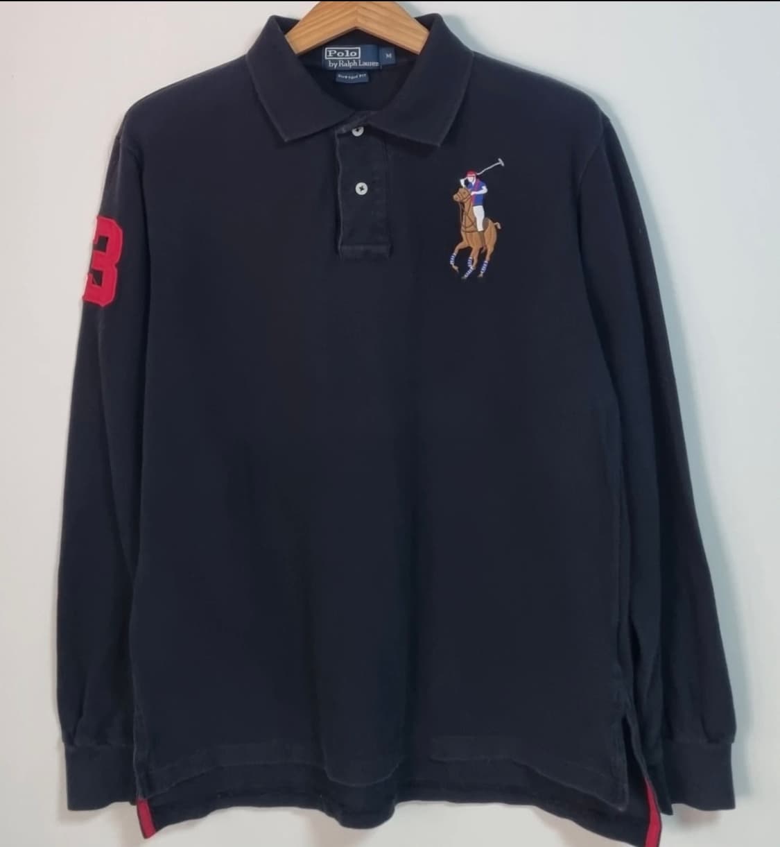 정품 폴로랄프로렌 빅포니 카라 롱슬리브 상품이미지1