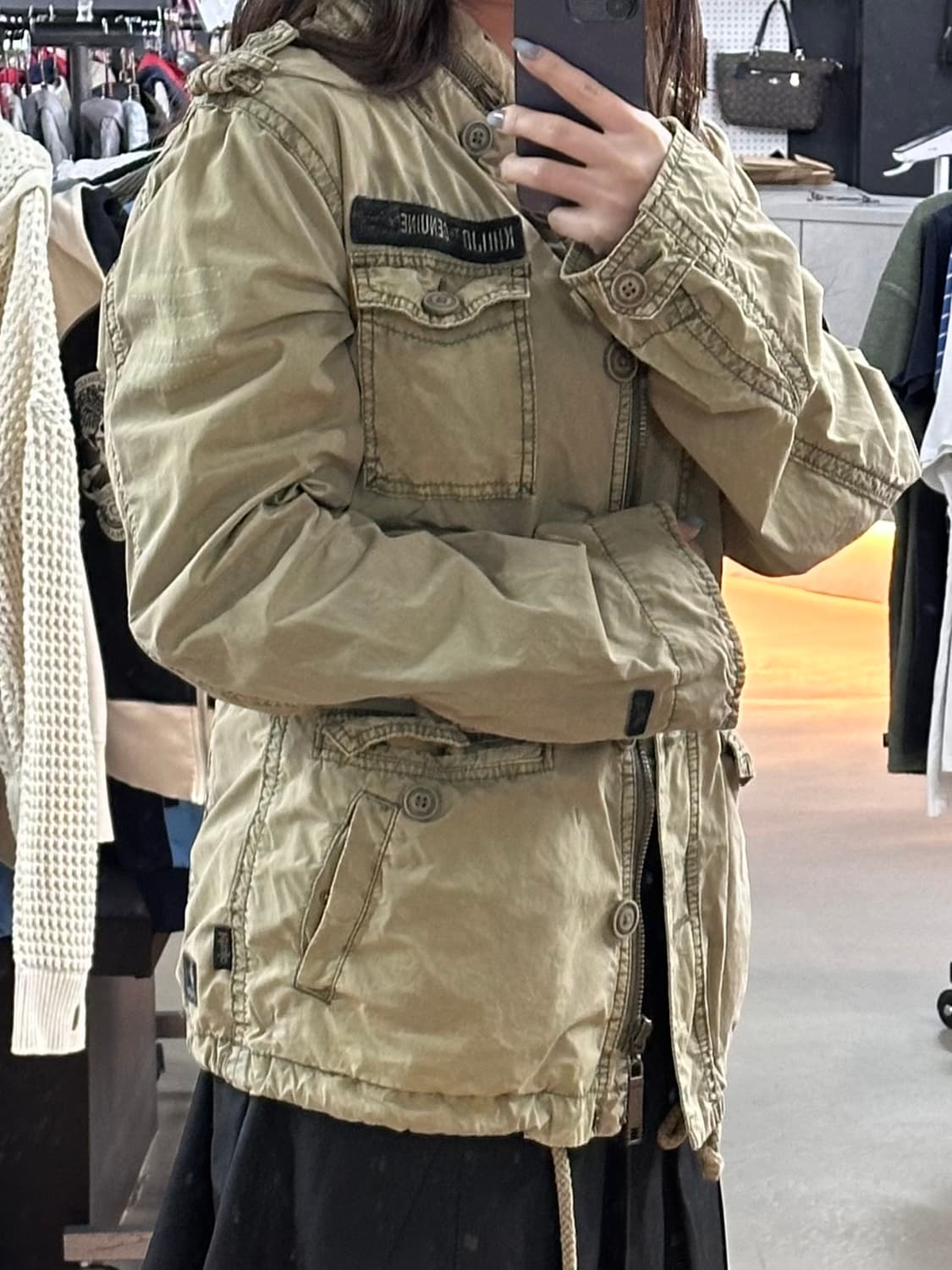 Khujo 빈지티 필드자켓 상품이미지3