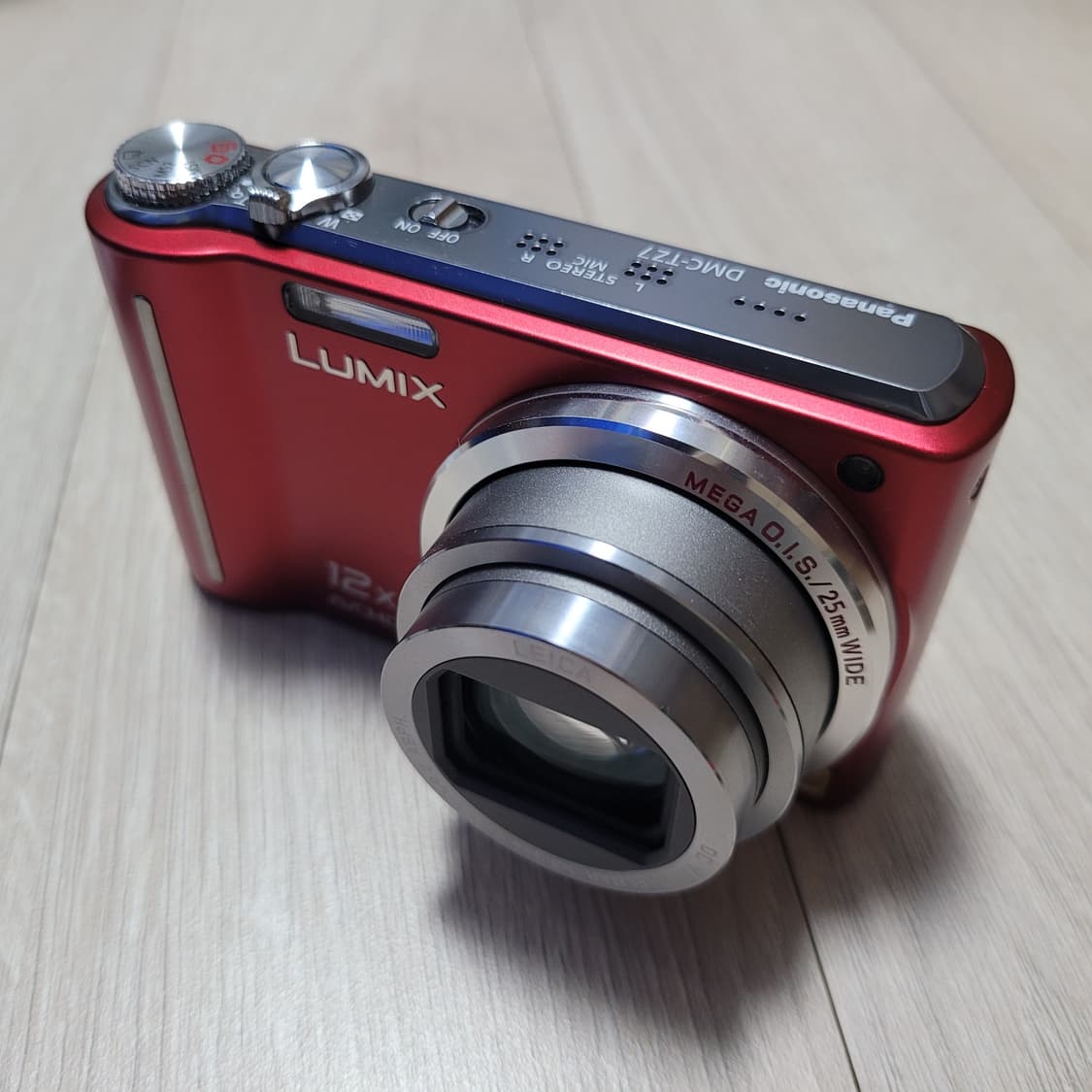 파나소닉 루믹스 DMC-TZ7 빨간색 디카 상품이미지8
