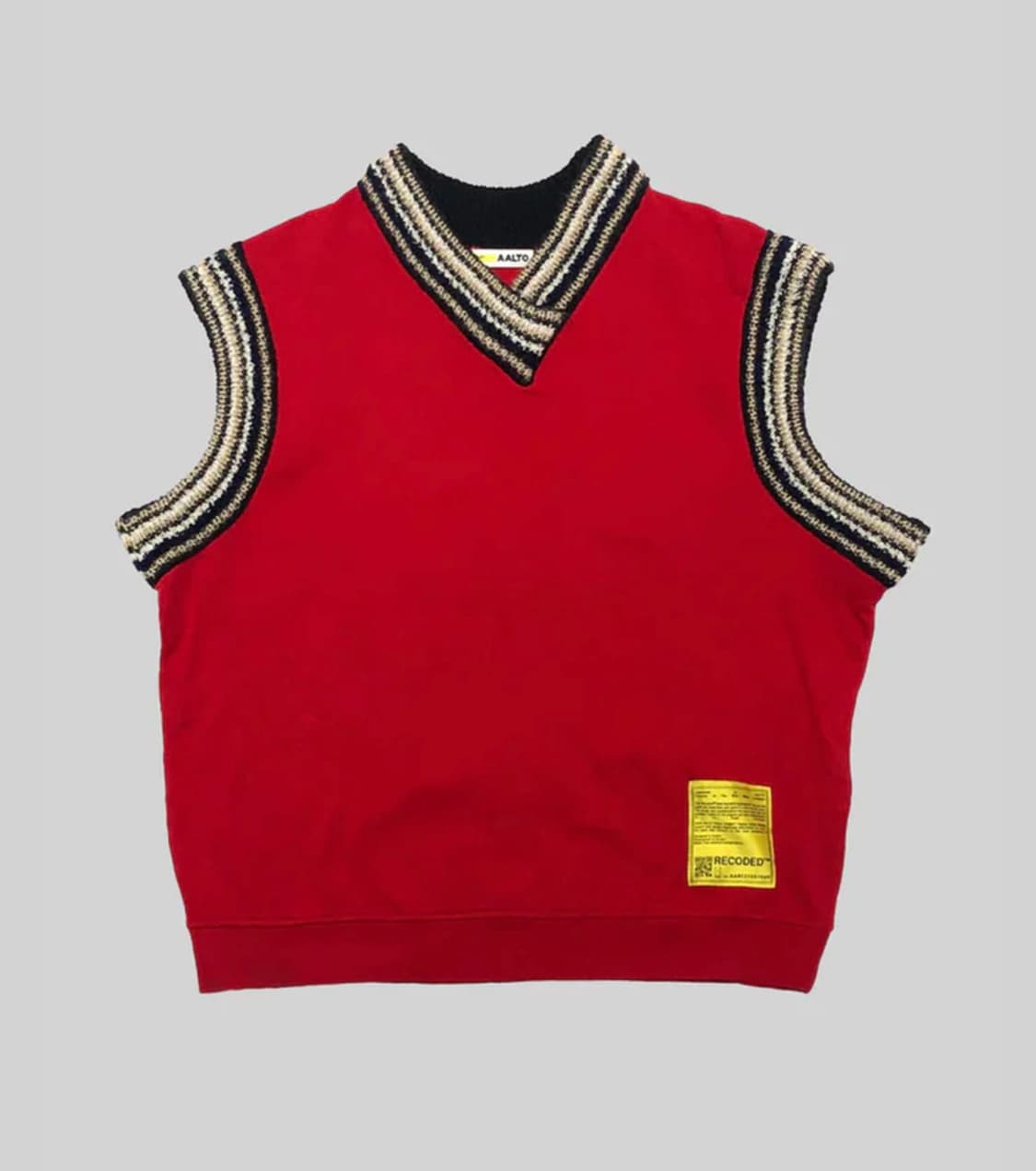 Aalto colleage knit collar vest 알토 베스트 상품이미지1