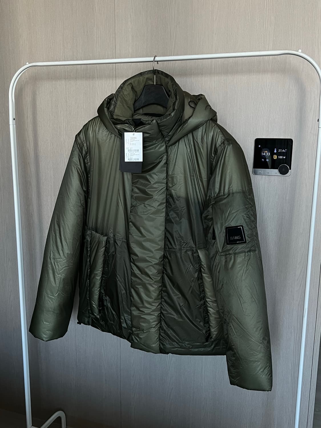 RAINS 레인스 토르나 패딩 푸퍼 자켓 L [새상품] 상품이미지2