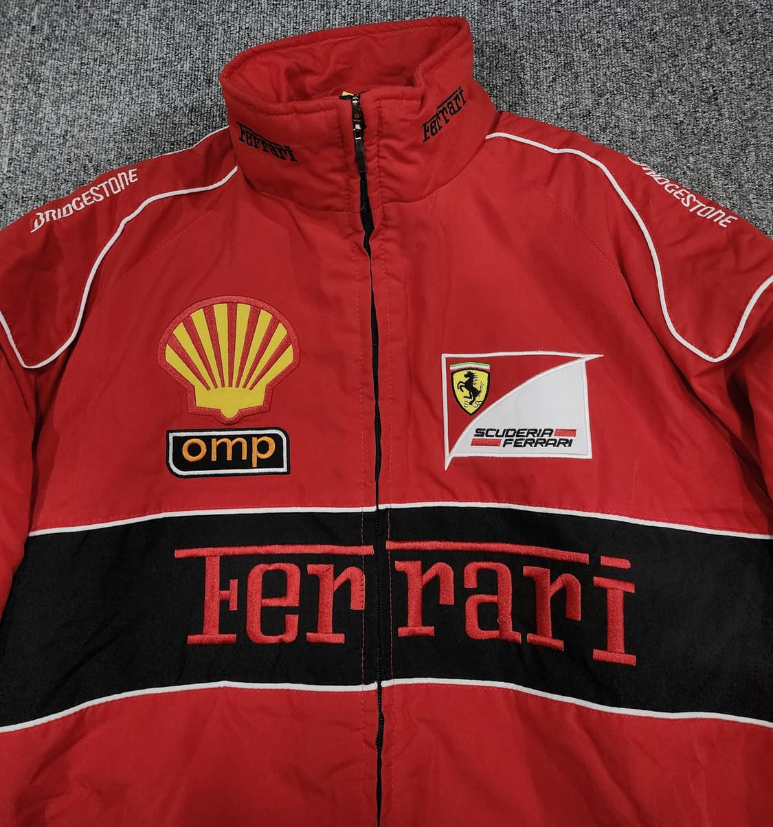 페라리 F1 빈티지 레이싱 자켓 점퍼 2XL 상품이미지4