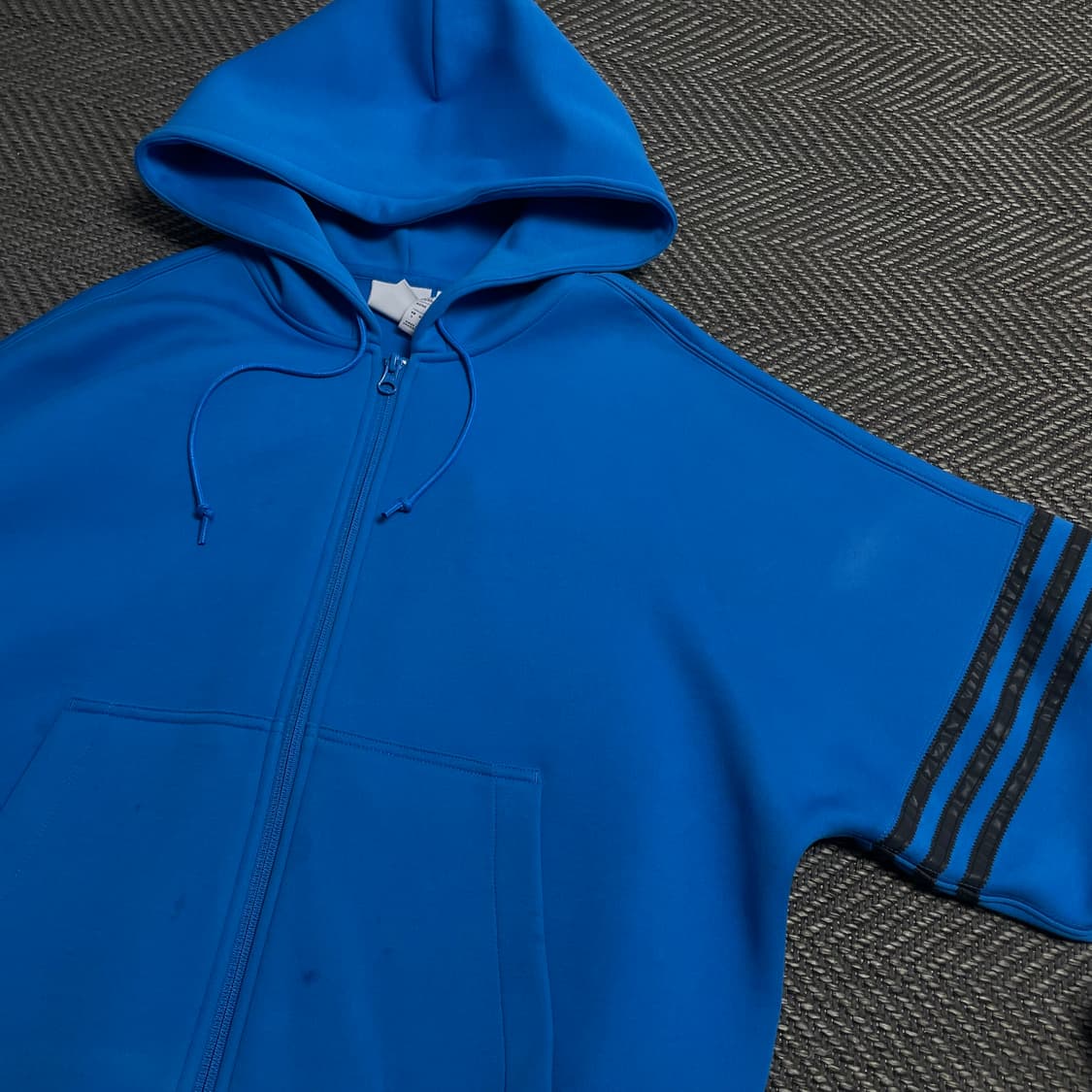 아디다스 뉴클래식 삼선 박시핏 후드집업 블루o 5328 상품이미지2